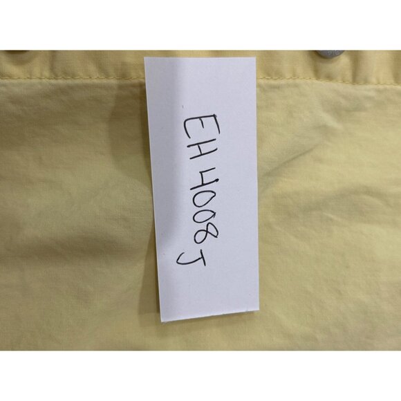 Columbia Mens PFG Short Sleeve Button-Up Fishing Shirt Size XL Yellow - Picture 8 of 9